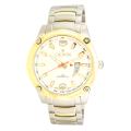 Croton Men's Aquamatic All Stainless Steel Quartz Watch