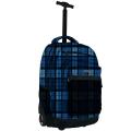 J World 'Sunset' Tartan Navy 19.5-inch Rolling Laptop Backpack