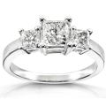 14k White Gold 1 3/8ct TDW Diamond Engagement Ring (G-H, I2-I3)