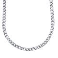 Stainless Steel 24-inch Curb Link Necklace