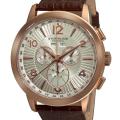 Stuhrling Original Men's Navigator de LeonSwiss Quartz Chronograph Watch