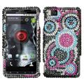 Motorola Droid X2 Bubble Rhinestone Case