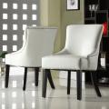 Westmont White Faux Leather Chairs (Set of 2)