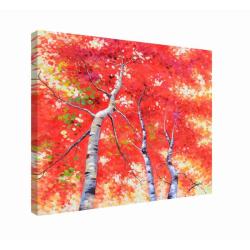 'Maple Tree' Oil Paint Canvas Art Set