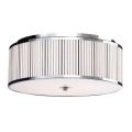 3-light Shining Silver Ceiling Chandelier