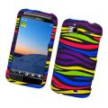 HTC Sensation 4G Rainbow Zebra Protector Case
