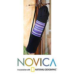 Cotton 'Antigua Enchantment' Yoga Mat Bag (Guatemala)