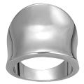Silvertone Tapered Ring