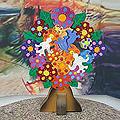Handcrafted Wood 'Tree of Life' Display Jigsaw Puzzle (Mexico)