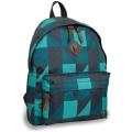 J World 'Kelley' Green Block 16-inch Mini Backpack