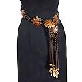 Coconut Shell 'Blossoms' Belt (Thailand)