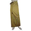 Silk and Cotton 'Sunny Rice Field' Sarong (Thailand)