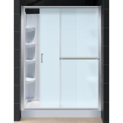 Infinity Plus Shower Door/Amazon Shower Base and Backwall Tub to Shower Kit