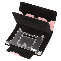 Light Pink Leather Case for Nintendo 3DS