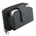 Large Black Universal Wallet Leather Case