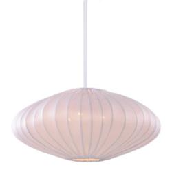 Serenity 3-Light White Pendant Chandelier