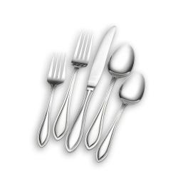Pfaltzgraff Everyday American Bead Pearl 53-piece Flatware Set