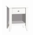 Shoal Creek Matte White Night Stand