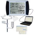 Professional Wireless Touch-screen Weather Station with PC Interface