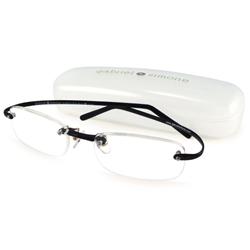 Gabriel+Simone Aire Flex Black Men's Reading Glasses