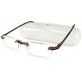 Gabriel+Simone Le Gel Brown Men's Reading Glasses