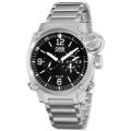 Oris Men's 'BC4 Flight Timer' Multiple Time Zone Stainless Steel Watch