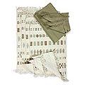Set of 4 Cotton 'Iconic Maya' Placemats and Napkins (Guatemala)