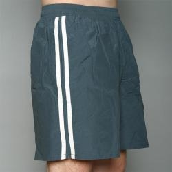 Speedo Men's Grey Twin Stripe Swimsuit