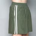 Speedo Men's Green Twin Stripe Swimsuit