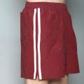 Speedo Men's Burgundy Twin Stripe Swimsuit