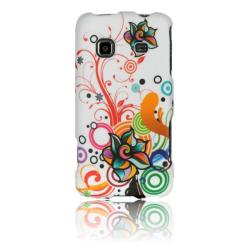 Luxmo Autumn Flower Rubber Coated Case for Samsung Galaxy Prevail