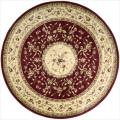 Belize Burgundy Rug (5'3 Round)