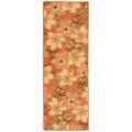 Courtyard Indoor/ Outdoor Poolside Terracotta/ Natural Polypropylene Runner (2'4 x 6'7)