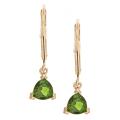 Dyach Gold over Silver Chrome Dioxide Earrings