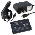 3-piece Car/ Travel Charger/ Li-ion Battery for HTC Dream/ T-Mobile G1