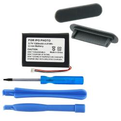 Li-ion Battery and Silicone Dock Plug for Apple iPod 4th Generation