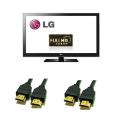 LG 42LK450 42-inch 1080p LCD TV with 2 HDMI Cables