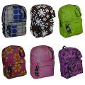 Wholesale 17-inch Fashion Book Bags (Case of 24)