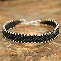 Handcrafted Silver 'Hill Tribe Secrets' Braided Bracelet (Thailand)