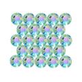 Aquamarine AB ss12 Austrian Crystal Flatback Rhinestones (Pack of 50)