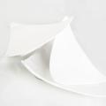 Infinity Flat Triangle Plates (Case of 24)