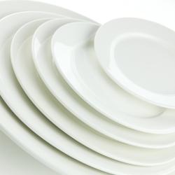 Infinity Eclipse 8-inch Round Plates (Case of 48)
