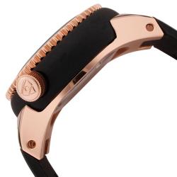 Swiss Legend Men's Neptune Black Dial Black Rubber Watch