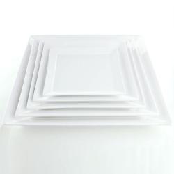Infinity Zen 9-in Square Plates (Case of 24)