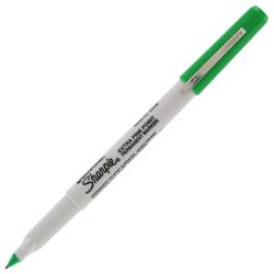  Sharpie Green Extra fine-point Permanent Markers (Pack of 12)