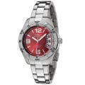Invicta Women's Invicta II/ Sport Red Dial Stainless Steel Watch