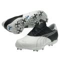 Puma Men's Course Saddle Whilte/ Black/ Silver Golf Shoes