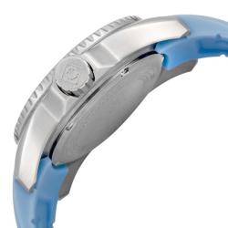 Invicta Women's Angel Crystals Blue MOP Light Blue Polyurethane Watch