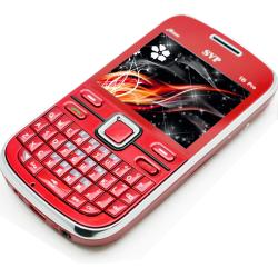 SVP IPro I6 Dual SIM Unlocked Red Cell Phone with micro 4GB Card