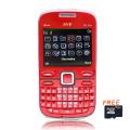SVP IPro I6 Dual SIM Unlocked Red Cell Phone with micro 16GB Card
